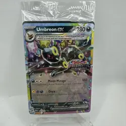 Pokemon TCG Umbreon ex - 060/131 (Prismatic Evolutions Stamp) Promo Card SEALED - Image 1