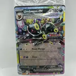 Pokemon TCG Umbreon ex - 060/131 (Prismatic Evolutions Stamp) Promo Card SEALED - Image 3