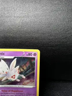 Pokemon Card Togetic Whit Swirl SWSH276 Black Star Promo Holo - Image 5