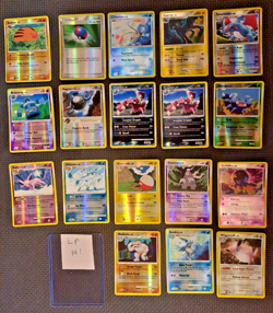 2008 Diamond & Pearl Era Reverse Holo 18 card lot LP lot#1 - Image 1