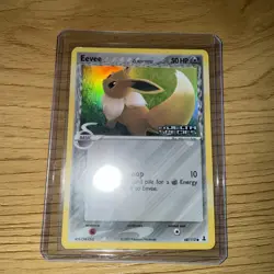 Pokemon TCG Eevee Card Delta Species 68/113 Reverse Holo 2005 - Image 1