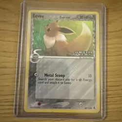 Pokemon TCG Eevee Card Delta Species 68/113 Reverse Holo 2005 - Image 3