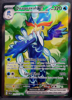 Quaquaval ex 235/193 Paldea Evolved Full Art Pokemon Pokemon Card English NM - Image 1