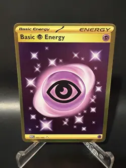 Gold Psychic Energy 207/165 Sv: Scarlet & Violet 151 Holo Card NM/M - Image 1
