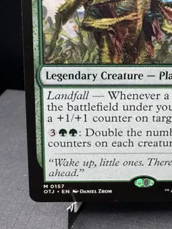 MTG Outlaws of Thunder Junction Bristly Bill Spine Sower Regular Mythic NM - Image 5