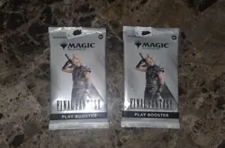 2 x Magic The Gathering Final Fantasy Booster Packs Factory Sealed - Image 1