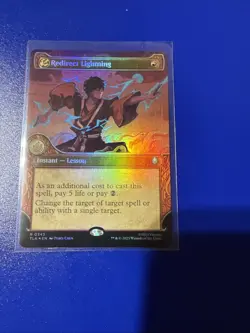 Redirect Lightning (Showcase) Avatar: The Last Airbender Foil - Image 1
