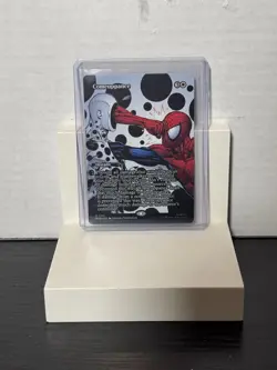 Spider-Man MTG Magic The Gathering Marvel Eternal-Legal Borderless Comeuppance - Image 1