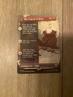 ?? MTG: The Legend of Roku Borderless 357 NM MTG Avatar -SHIPS INSTANTLY - Image 1