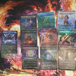Magic the Gathering Final Fantasy Secret Lair English Rainbow Foil Set +JapPromo - Image 1