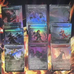 Magic the Gathering Final Fantasy Secret Lair English Rainbow Foil Set +JapPromo - Image 2