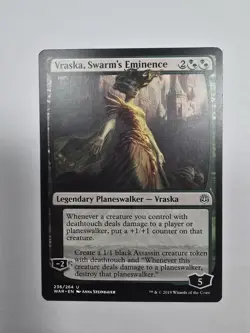 Vraska, Swarm's Eminence War of the Spark Regular Magic The Gathering - Image 1