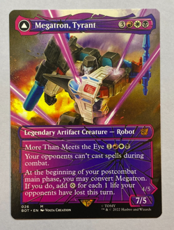 MTG - Megatron, Tyrant - NM - Shattered Glass - Transformers - BOT - Image 1