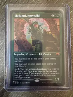 Magic The Gathering Modern Horizons 3 Etched Foil Eladamri, Korvecdal #0483 - Image 1
