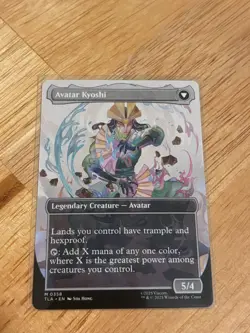 The Legend of Kyoshi Avatar Kyoshi - Borderless Non-Foil (TLA 0358 ) MTG - Image 2