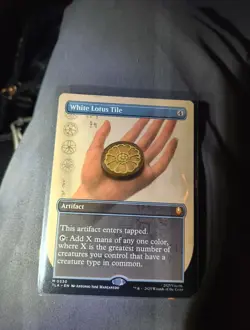 MTG Avatar White Lotus Tile BORDERLESS - Image 2