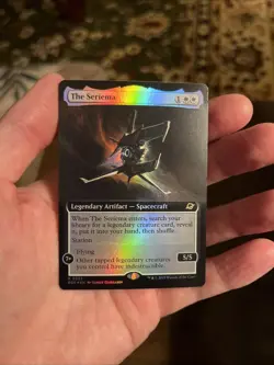 MTG The Seriema - Foil - Extended Art, NM-Mint, English Edge of Eternities - Image 1