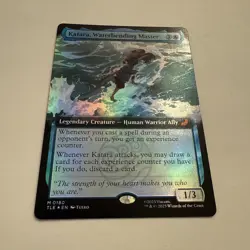 Katara Waterbending Master FOIL Extended Art 180 Avatar Eternal TLE MTG Unplayed - Image 5