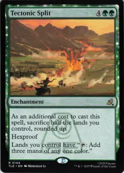 MTG Tectonic Split (144) | NM | Avatar: The Last Airbender {TLE} - Image 1
