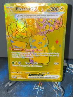 Pokemon Tcg - 179/131 Pikachu Ex - Prismatic Evolutions - Hyper Rare NM - Image 1
