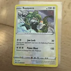 Lightly Played Rayquaza - SWSH029 - SWSH Black Star Promos Pokemon SWSH Black St - Image 1