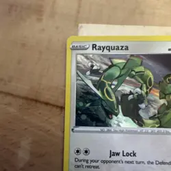 Lightly Played Rayquaza - SWSH029 - SWSH Black Star Promos Pokemon SWSH Black St - Image 2