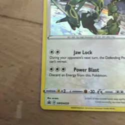 Lightly Played Rayquaza - SWSH029 - SWSH Black Star Promos Pokemon SWSH Black St - Image 5