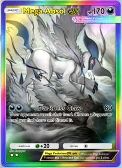 Pokemon TCG Pocket Rainbow MEGA Absol ex [ENG] - Image 1