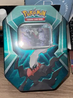 2024 Pokemon Collectors Tin Darkrai New/ Factory Sealed! 💎 🔥 - Image 1