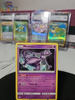 Mewtwo 75/214 Sm-Unbroken Bonds Regular Pokemon Tcg - Image 2
