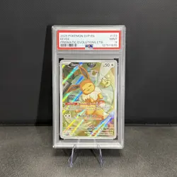 2025 POKEMON SVP EN-SV BLACK STAR PROMO #173 EEVEE PSA 9 - Image 1