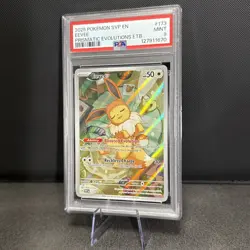 2025 POKEMON SVP EN-SV BLACK STAR PROMO #173 EEVEE PSA 9 - Image 3