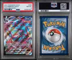 2021 Pokemon Umbreon VMAX Full Art 095 Evolving Skies PSA 8 NM-MT - Image 3