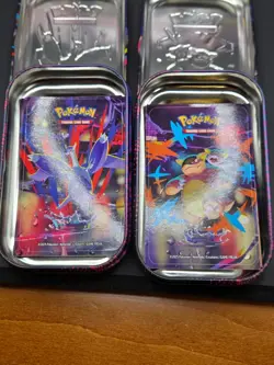 Pokemon mini tin empty Mega Evolutions - Image 2