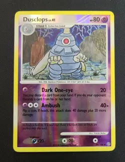 Pokemon DUSCLOPS 34/100 Reverse Holo Stormfront - Light Play ?? - Image 4