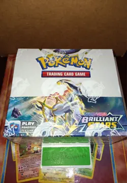 Pokemon 2022 Sword & Shield Brilliant Stars Booster Box Sealed 36xPacks - Image 2