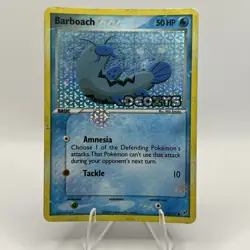 Barboach 54/107 Reverse Holo Common EX Deoxys Stamped Pokemon TCG - Image 1