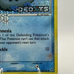 Barboach 54/107 Reverse Holo Common EX Deoxys Stamped Pokemon TCG - Image 4