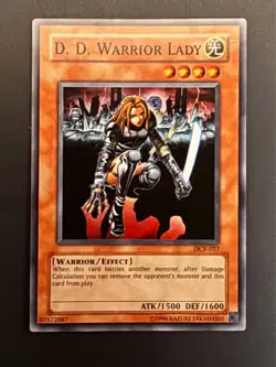 D.D. Warrior Lady DCR-027 Dark Crisis Unlimited|Unlimited Edition LP - Image 1