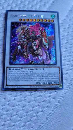 Baronne De Fleur Platinum Secret Rare Yu-Gi-Oh! RA01-EN034 - Image 1