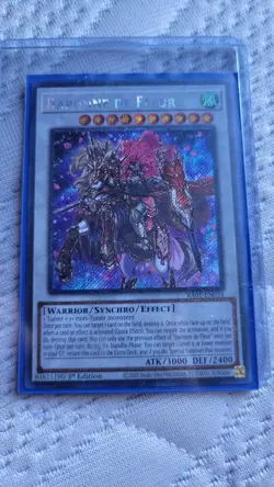 Baronne De Fleur Platinum Secret Rare Yu-Gi-Oh! RA01-EN034 - Image 4