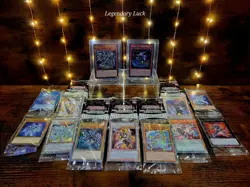 YuGiOh 25th Anniversary Dueling Heroes 15 Mega Packs + Sealed Promos Lot #2 - Image 1