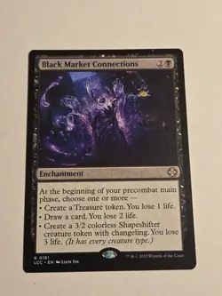 Black Market Connections X1 LCC MTG 181 R - Image 1