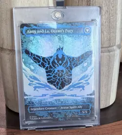 Aang, Swift Savior (Borderless) (Neon Ink Foil) Avatar: The Last Airbender Foil - Image 3
