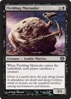 4x Fleshbag Marauder NM-Mint, English Duel Decks: Garruk vs Liliana MTG Magic - Image 1