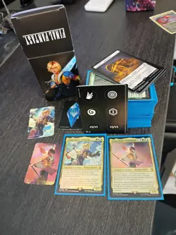 Tidus, Yuna's Guardian Commander: Final Fantasy Magic MtG Sealed Deck Only - Image 2