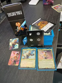 Tidus, Yuna's Guardian Commander: Final Fantasy Magic MtG Sealed Deck Only - Image 3