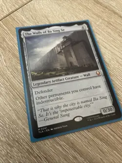 MTG - The Walls Of Ba Sing Se: Avatar The Last Airbender, Mythic Rare, NM - Image 1