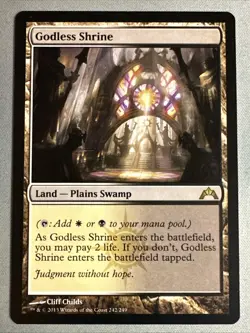 MTG / Godless Shrine / GTC / #242 / Regular / Rare / NM - Image 1