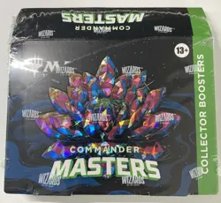 Magic the Gathering Collector Booster Box Commander Masters - Image 1